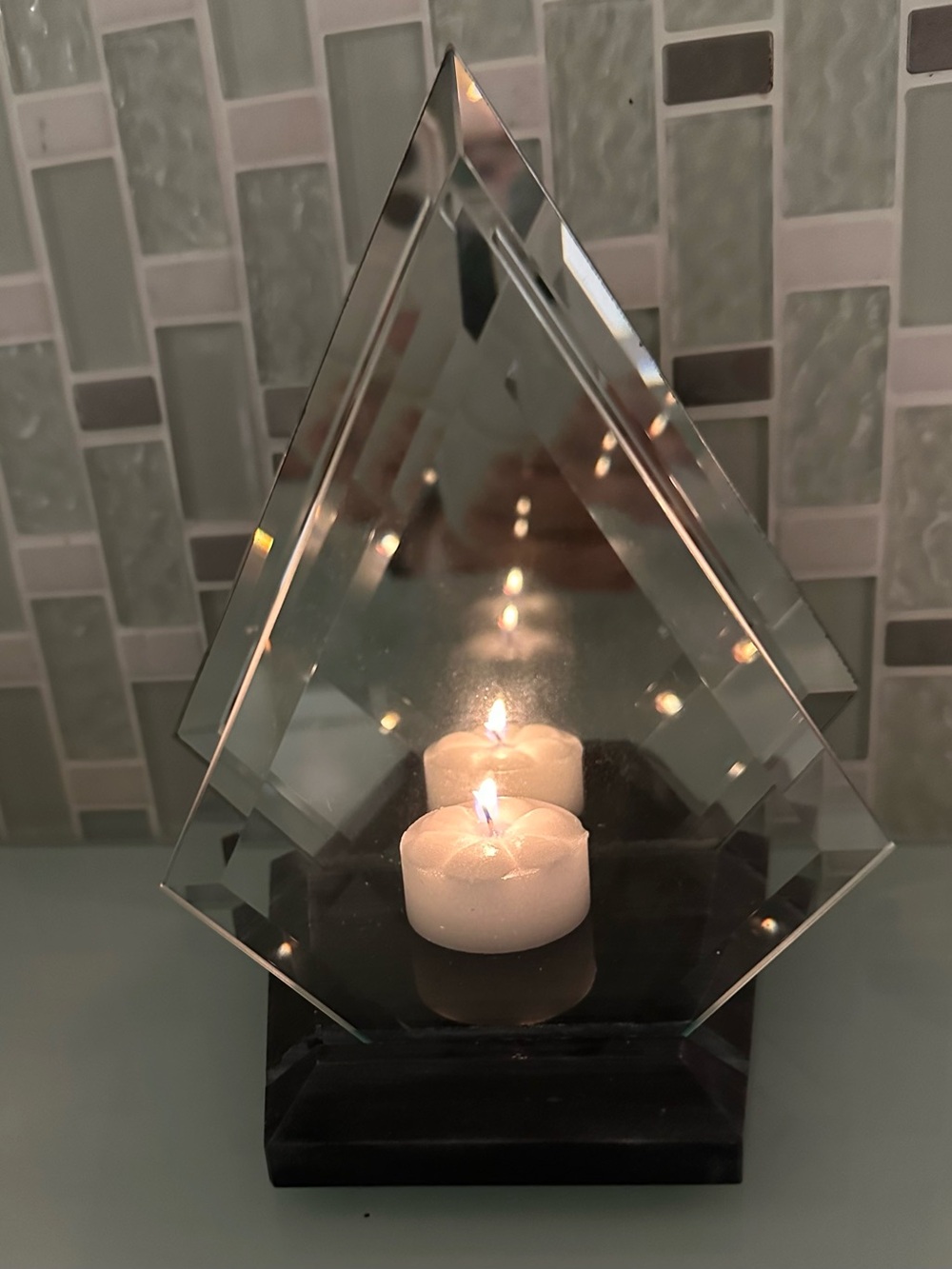 PartyLite Myriad Images Candle Holder
